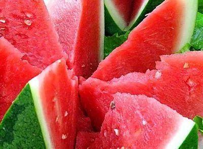 孩子大人吃瓜,大人孩子共享吃瓜时光